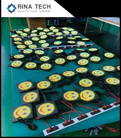 Bluetooth Emoji Car Display